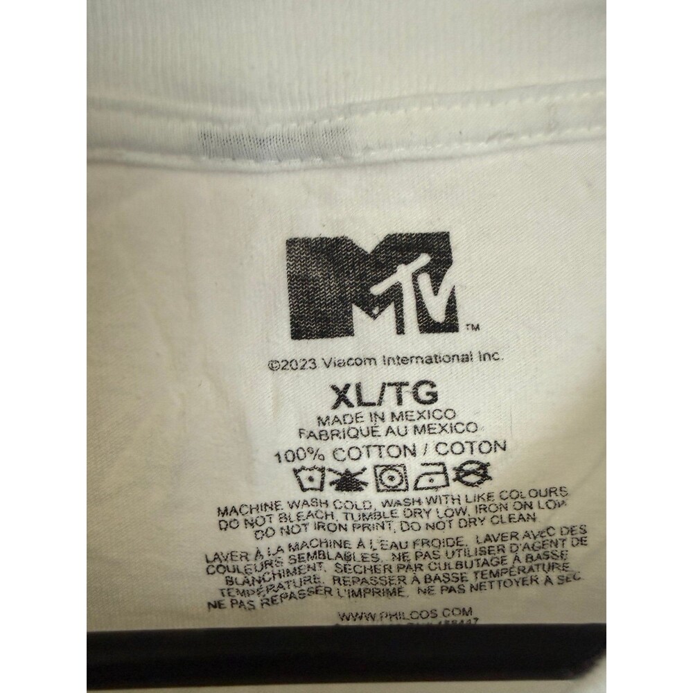 Men’s MTV 1st Annual Video Music Awards Show White T-Shirt Size X-large - Picture 4 of 5